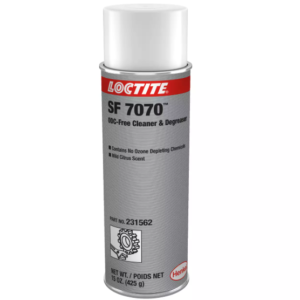 LOCTITE® SF 7070 – Solvent Cleaner – Degreasing plastic parts; preparing surfaces for adhesive bonding applications