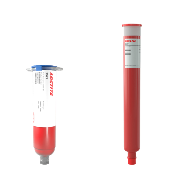 LOCTITE 3627 – Non-conductive epoxy adhesive for surface-mount device bonding in electronics manufacturing applications.