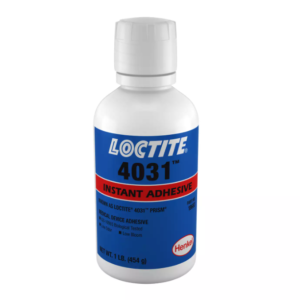 LOCTITE® 4031™ - Adhesive for medical device assembly, low odor, low bloom, bonds plastics and metals.