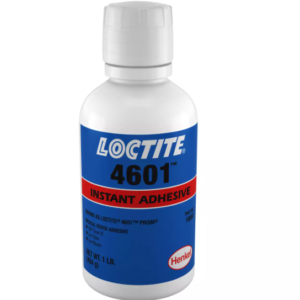 LOCTITE® 4601™ – Medical device assembly adhesive with low odor, low bloom, bonds plastics and metals.