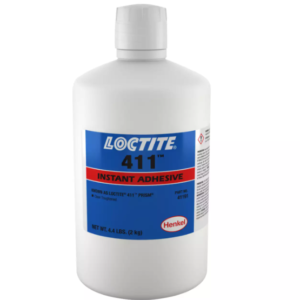 LOCTITE® 411™ – Gap-filling adhesive for bonding rubbers, plastics, and metals in general-purpose applications