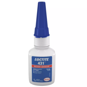 LOCTITE® 431™ – Medical-grade cyanoacrylate adhesive for rapid bonding of plastics and rubbers.