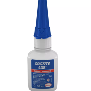 LOCTITE® 438™ - Rubber-Toughened Instant Adhesive - Bonding metals, plastics, elastomers, porous materials in industrial manufacturing applications