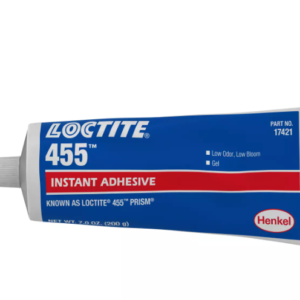 LOCTITE® 455™ – Low Odor, Low Bloom Cyanoacrylate Gel – Ideal for bonding metals, plastics, elastomers in vapor-sensitive environments