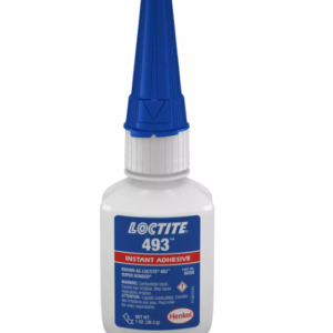 LOCTITE® 493™ – Instant adhesive for bonding metals, plastics, rubbers, and polyolefins in industrial applications.