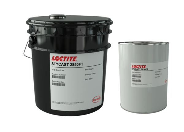 LOCTITE STYCAST 2850FT CAT 27-1 - Epoxy Encapsulant - Thermally conductive encapsulation for components requiring heat dissipation and shock resistance