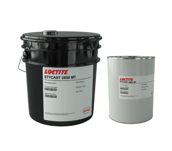 LOCTITE STYCAST 2850 MT CAT 27-1 - Epoxy Encapsulant - Heat dissipation, thermal shock resistance, and high voltage insulation applications