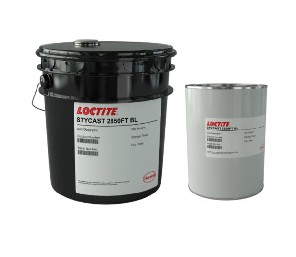 LOCTITE STYCAST 2850FT BL - Epoxy Encapsulant - High voltage insulation and mechanical protection for power supplies, transformers, bushings, insulators