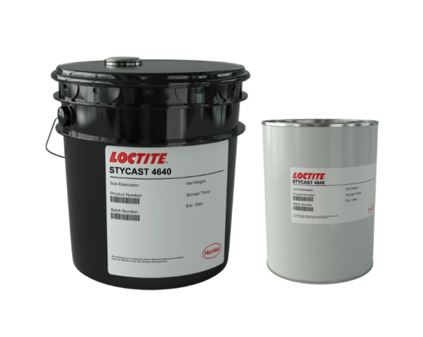 LOCTITE STYCAST 4640 - Silicone Rubber Syntactic Foam - Airborne potting, sealing, and caulking requiring low weight and dielectric properties