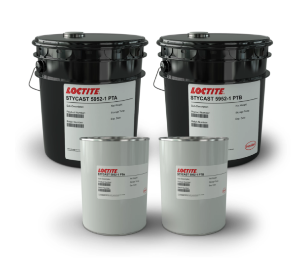 LOCTITE STYCAST 5952-1 - Silicone Potting/Encapsulant - Encapsulation of transformers, rectifiers, power supplies, and heat generating modules