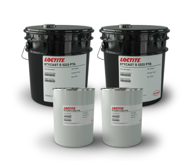 LOCTITE STYCAST S 5225 - Silicone Encapsulant - Potting and encapsulating sensors, relays, transformers, ferrite cores, and power supplies