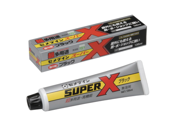 Cemedine AX-040 Super Multipurpose Adhesive is a versatile, one-part elastic adhesive