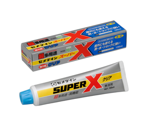 Cemedine AX-041 Super X Clear Multi-Purpose Adhesive