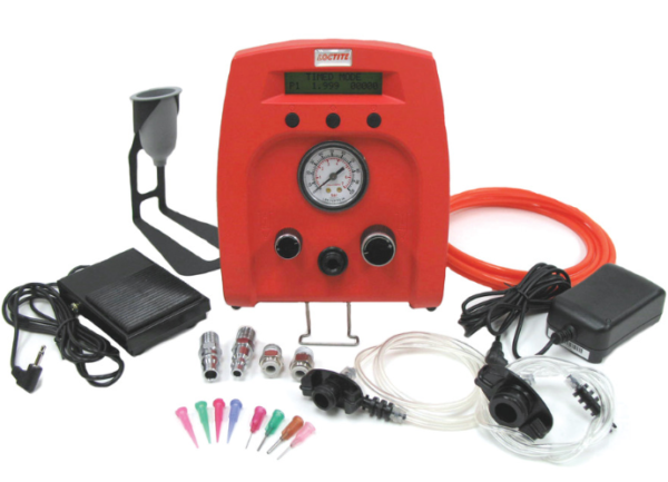 Loctite 883976 Digital Syringe Adhesive Dispenser with Timing Control, Semi-Automatic