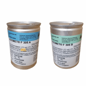 Agomet® F 121 AB fast-curing methacrylate adhesive for bonding metals and plastics in series production, providing thermal stability and rapid handling strength.