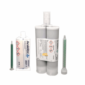 Araldite® 2031-1 epoxy adhesive delivers resilient bonding for metals, composites, and plastics with excellent weathering resistance and thixotropic application.