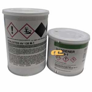 Araldite® AV 138M-1 / Hardener HV 998-1 - Epoxy bonding metals, ceramics, glass, rubbers, rigid plastics, and composites; high chemical and heat resistance are critical (e.g., automotive, aerospace, electronics, and structural bonding)
