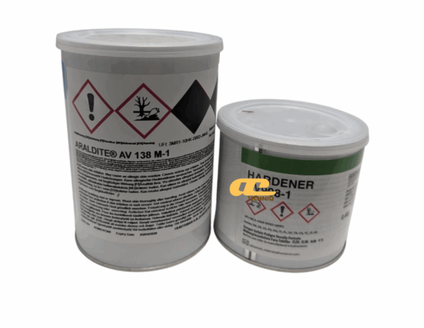 Araldite® AV 138M-1 / Hardener HV 998-1 - Epoxy bonding metals, ceramics, glass, rubbers, rigid plastics, and composites; high chemical and heat resistance are critical (e.g., automotive, aerospace, electronics, and structural bonding)