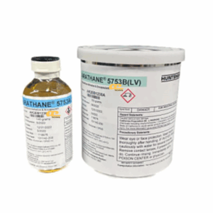 Arathane® 5753-A/B (LV) – Polyurethane encapsulant providing superior electrical insulation, hydrolytic stability, and NASA-qualified low outgassing performance.