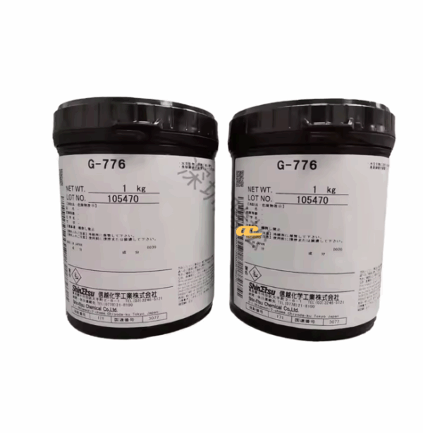 Shin-Etsu G-776 thermal grease for semiconductors and heat sinks ensures high conductivity, stability, and reliability.
