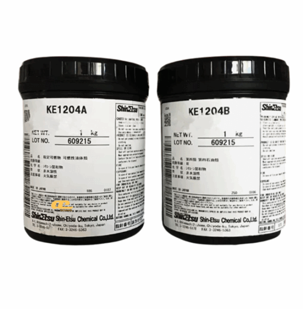 Shin-Etsu KE-1204 A/B silicone encapsulant ensures durable protection, electrical isolation, and heat resistance for electronic components.