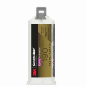 3M™ Scotch-Weld™ Epoxy Adhesive DP190 Translucent and Grey – Fast-curing structural bonding for metals, plastics, and composites.