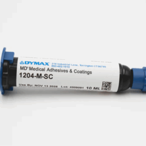 Dymax MD® 1204-M-SC adhesive for medical device assembly ensuring safety with See-Cure technology verification