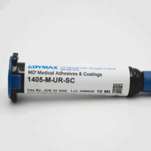 Dymax MD® 1405-M-UR-SC adhesive for medical device assembly with enhanced safety through See-Cure technology