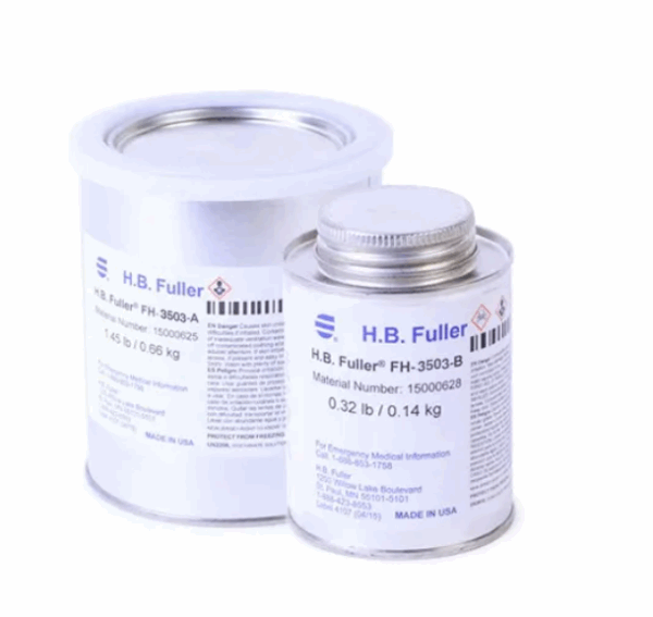 H.B. Fuller FH3503 - Two-component polyurethane elastomer for high-hardness casting, abrasion resistance, and industrial mold applications.