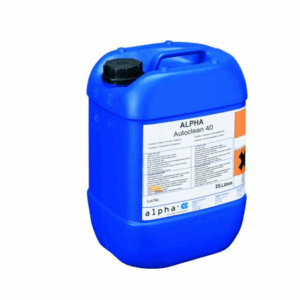 Alpha® AutoClean 40 electronic cleaner – precision cleaning solution for electronic assemblies, engineered to remove flux residues and contaminants effectively while ensuring material compatibility and long-term device reliability.