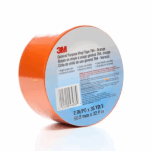 3M™ General Purpose Vinyl Tape 764 - Vinyl tape - floor marking, bundling, color coding, temporary protection, decorating