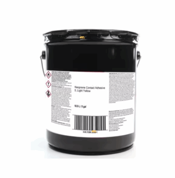 3M™ Neoprene Contact Adhesive 5 - Sprayable laminating adhesive for metals, plastics, composites, woodworking, and industrial panels