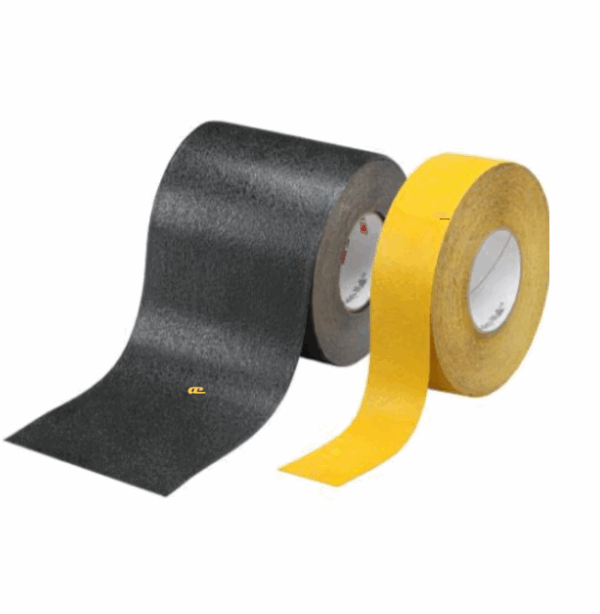 3M™ Safety-Walk™ Slip-Resistant Conformable Tapes and Treads 500 Series - Mineral-coated aluminum foil anti-slip tape - stairs, ladders, ramps, heavy equipment surfaces