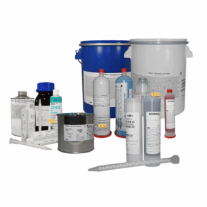 DOWSIL™ CC-8033 UV/Moisture dual-cure conformal coating adhesive for automotive, e-motor, PCB protection.