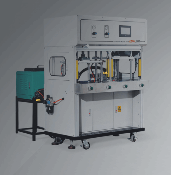 KAPPA 2000H – Dual nozzle low pressure molding for PCB and electronics encapsulation with external tanks