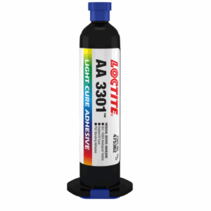 LOCTITE® AA 3301™ - UV acrylic adhesive - Bonding PVC, polycarbonate, plastics, metals, medical device assembly