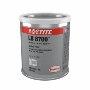 LOCTITE® LB 8700™ - Molybdenum disulfide anti-seize - Lubrication of threads, pipe joints, press-fit and slip-fit assemblies