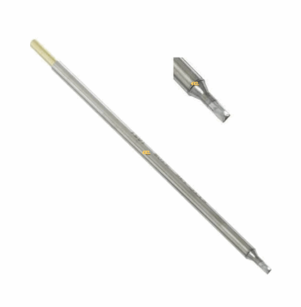 Metcal STTC-036 Soldering Cartridge for temperature-sensitive through-hole and SMD rework - Soldering Cartridge, Chisel 30°, 600 Series, through-hole and SMD rework
