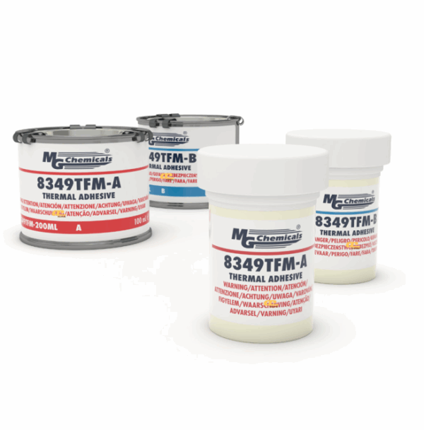 MG Chemicals 8349TFM Thermal Adhesive - Epoxy Adhesive - Bonding Heatsinks to CPUs, LEDs, Electronics Components