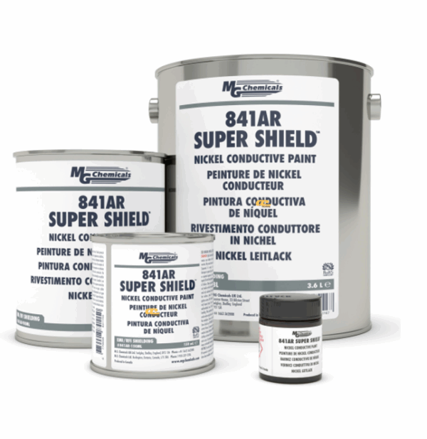 MG Chemicals 841AR Super Shield™ Nickel Conductive Paint - Conductive Coating - EMI/RFI Shielding for Plastic Enclosures