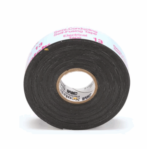 Scotch® Electrical Semi-Conducting Tape 13 - Non-adhesive rubber - High-voltage splicing, terminating, electrical maintenance, indoor/outdoor use