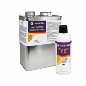 Techspray Fine-L-Kote SR Silicone Conformal Coating – Electronics protection with high resistance to heat, moisture, and vibration