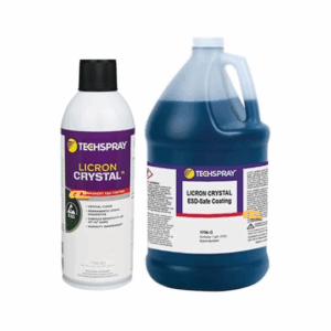 Licron Crystal ESD-Safe Coating – Permanent static-dissipative coating for electronics, plastics, glass, and sensitive surfaces.