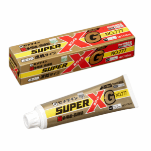 CEMEDINE Super X Gold No.777 - Elastic Adhesive - High durability bonding for dissimilar materials and electronics