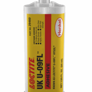 LOCTITE® UK U-09FL - Urethane Adhesive - Clear flexible bonding of plastics, glass, metals with high peel strength