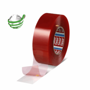 tesa® 4965 Original Next Gen - Sustainable double-sided PET film tape for industrial mounting applications
