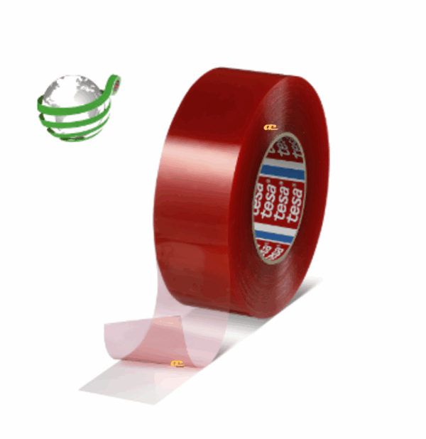 tesa® 4965 Original Next Gen - Sustainable double-sided PET film tape for industrial mounting applications