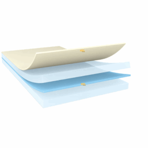 tesa® 61520 - Double-sided PET tape with silicone/acrylic adhesives - bonding silicone substrates, logos, gaskets