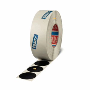 tesa® 54190 - Black PVC film tape with acrylic adhesive for abrasion-resistant and chemical-resistant applications