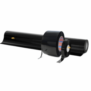 tesa® 58331 - Single-sided black PET tape for electrical insulation of battery components in electric vehicles